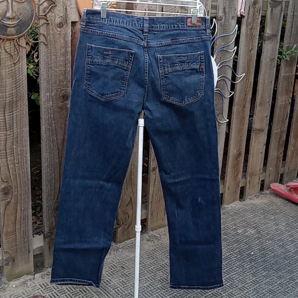 Men's blue jeans Good condition. New York slim straight.RS+